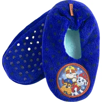 Chlapecké bačkory FOOT Brands Chlapecké protiskluzové bačkory TLAPKOVÁ PATROLA modré 31-34