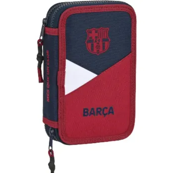 Penál Dvoupatrový penál FC Barcelona - vybavený 28 ks