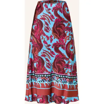 Dámská sukně Miss Goodlife Dámská Saténová Sukně, tyrkysová / fuchsiová /...