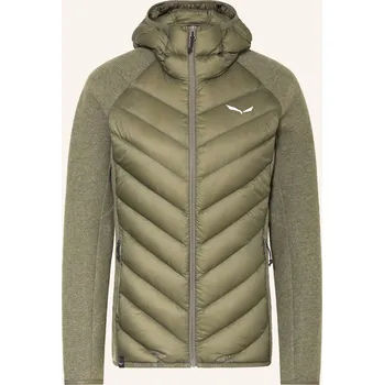 Salewa Dámská Hybridní Péřová Bunda Fanes Sarner, olivová, 40