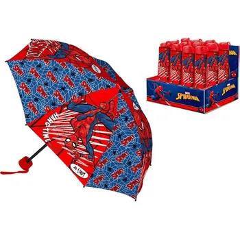 Siva deštník Spiderman