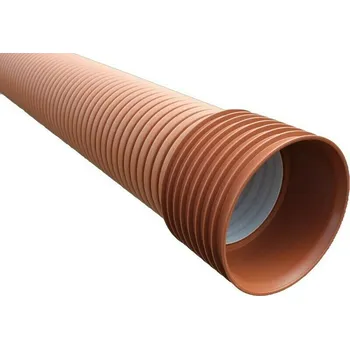 Kanalizační potrubí Trubka korugovaná Plasticor SN 12 DN 200 délka 6 000 mm