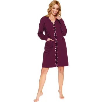 Dámský župan Dámský župan DOCTOR NAP SMZ.7319 vínová XL 0