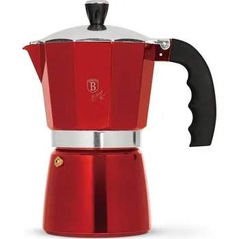 Moka konvice BERLINGERHAUS Konvice na espresso 9 šálků Burgundy Metallic Line