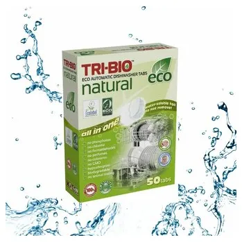 Podlahový mycí stroj TRI-BIO Tabletki do zmywarki All in one50szt (20gx50)