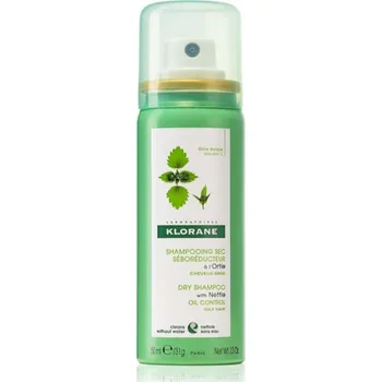 Šampon Klorane Kopřiva suchý šampon na mastné vlasy 50 ml