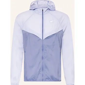 Nike Pánská Běžecká Bunda Stride, světle fialová / černošedá, 54