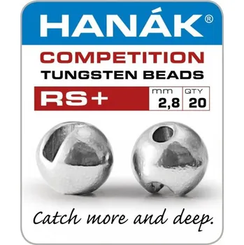 Tungstenové kuličky Hanák Competition RS+ Stříbrná 2,3 mm, 20 ks