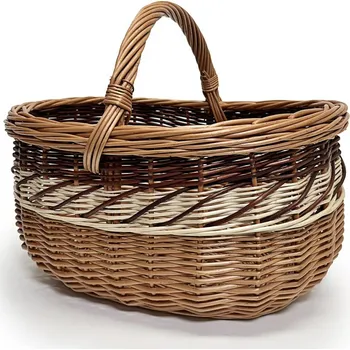 Proutěný nákupní košík 545