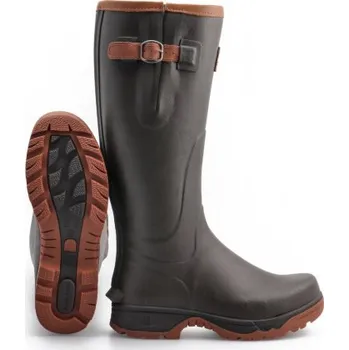 Ochranné vybavení na lov a střelbu Myslivecké holínky Rouchette Grand Veneur 46 barva hnědá