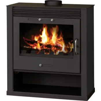 Krbová kamna Krbová kamna s výměníkem VICTORIA Rubin B, černá, 5379