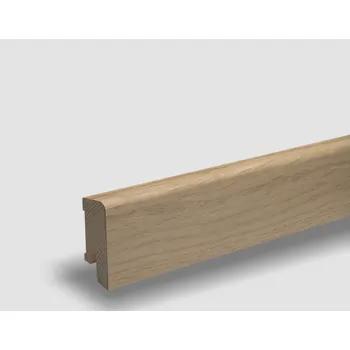 soklová lišta Soklová lišta dýhovaná 16x40 Dub, bez povrchové úpravy, jádro smrkové jádro