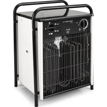 Přímotop Trotec Trojfázové elektrické topidlo, 15 kW, 400 V, s termostatem – TDS 75