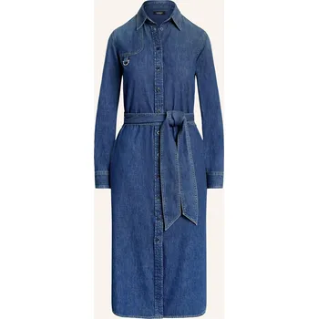 Dámské šaty Lauren Ralph Lauren Dámské Džínové Šaty, modrá, 34
