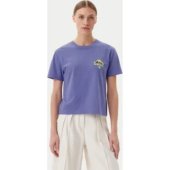 Pánské tričko Quiksilver T-Shirt EQWZT03181 Fialová Relaxed Fit S