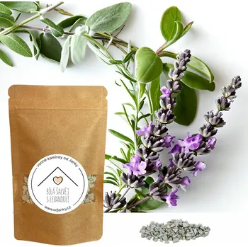 Vonný olej Od Janky Vonné kamínky Bílá šalvěj s levandulí 60 g