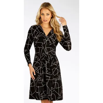 Oblečení a móda Litex Dámské šaty s dlouhým rukávem 7F005 7F005 M