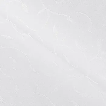 Teflonová látka na ubrusy - bílá s velkými ornamenty 160 cm