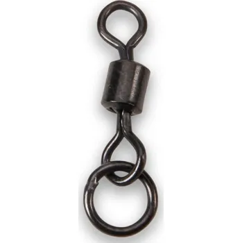 10ks - Obratlík Anaconda Camou 360° Flex Ring Swivel 37kg Velikost 4