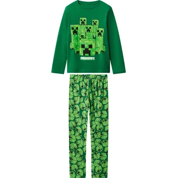 Chlapecké pyžamo Minecraft Chlapecké pyžamo (zelená, 158/164)