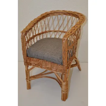 dětské křeslo Axin Trading Dětské křesílko Rudnik Polstr: Šedý