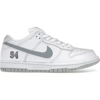 Pánská obuv Nike SB Dunk Low Supreme 94 White Metallic Silver Velikost: 40.5 HQ8487-100