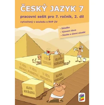 Kniha Český jazyk 7, 2. díl (pracovní sešit) (7-57)