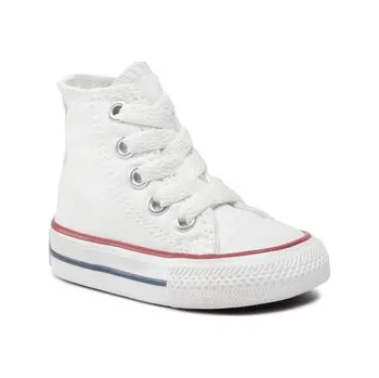 Pánská obuv Converse Plátěnky Chuck Taylor All Star Hi 7J253C Bílá 25