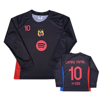 Fotbal Numberoplus Dětské fotbalové tričko s dlouhým rukávem FC Barcelona 25/26 - Lamine Yama 10 Velikost: 8-let.(vel.122)