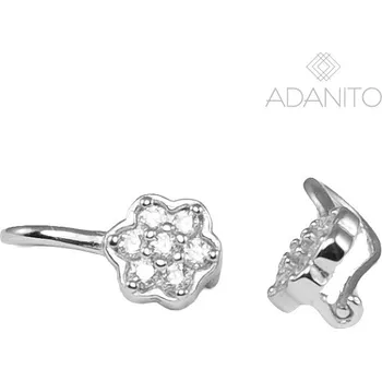 Náušnice Dětské stříbrné náušnice kytičky