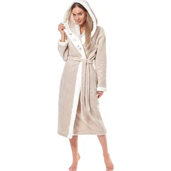 Dámský župan Dlouhý dámský župan LL.1084 ANGORA 5XL 0