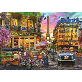 Puzzle RAVENSBURGER Ranní Paříž 1000 dílků