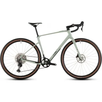 gravel kolo Gravel kolo CUBE NUROAD C:62 ONE 28" 2026 | Shimano GRX 1x12 | C:62 Carbon Barva: Zelená, Velikost: XS C:62 | Shimano GRX 1x12 | Schwalbe 45mm | Hydraulic | Carbon Fork | pedály nejsou součástí