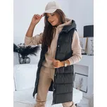 Dámská prošívaná vesta NOELIA khaki Dstreet TY3131 Barva: Černá, Velikost: XXL