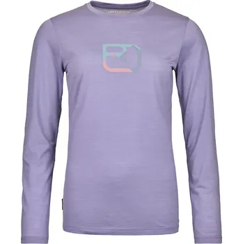 Pánské tričko Dámské Tričko Ortovox 150 Cool Mtn Silhouette Long Sleeve Women's Barva: Lush Lavender, Velikost: S