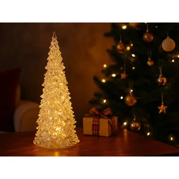 Vánoční dekorace Vánoční dekorace LED stromeček, 17 cm