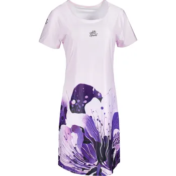 Dámské prodloužené triko premium ALTISPORT VOJ/ALW090SAT02 FIALOVÁ 4XL