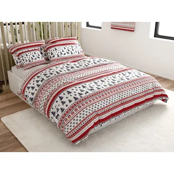 Povlečení Povlečení z mikrovlákna TWINKLE CHRISTMAS barevné Rozměr povlečení: 70 x 90 cm | 140 x 200 cm