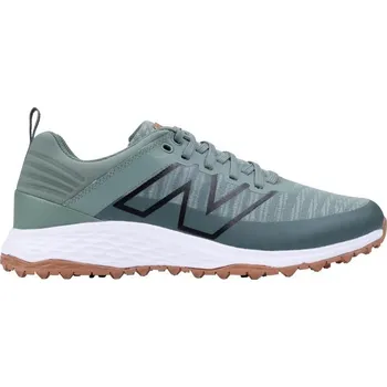 Sport New Balance Fresh Foam Contend V2 pánské golfové boty, zelené zelené, standardní, bez spajků, 47.5