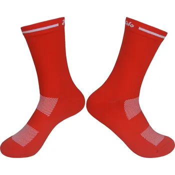 Pánské ponožky HOLOKOLO Cyklistické ponožky klasické - VELON - červená UNI