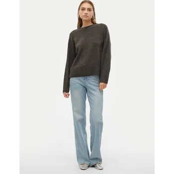 Dámský svetr Vero Moda Svetr Boom 10320463 Hnědá Loose Fit XL