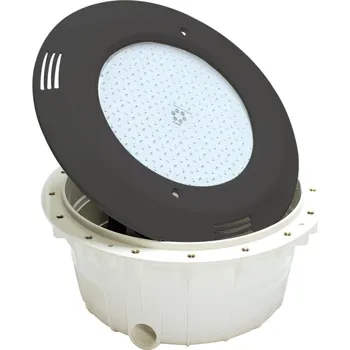 Bazénové osvětlení Podvodní světlomet VA LED bílá, PF, 12 V; 33 W, tmavě šedá barva, pro betonové bazény