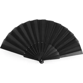 Vějíř textilní k dotvoření, barva 6 černá