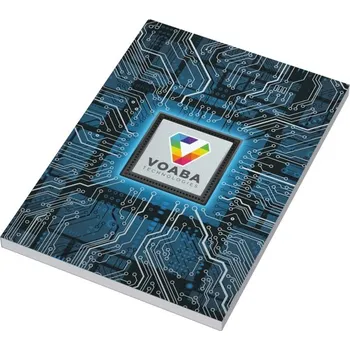 Zápisník Novella Austen poznámkový blok formátu A5 s kovově lesklými měkkými deskami, 100 listů - Stříbrná