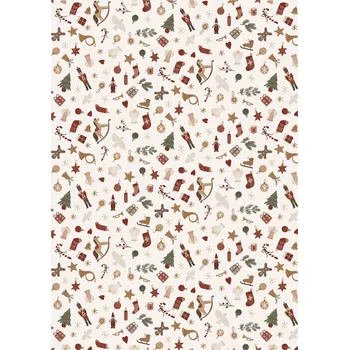 Balící papír Ib Laursen Balicí papír My Nostalgic Christmas – 5 m