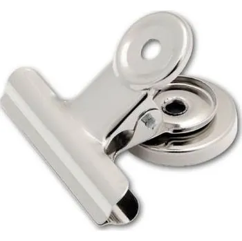 Kancelářská sponka Pružinový klip s magnetem, 31 mm, 6 ks