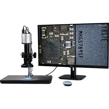 Mikroskop ALL-IN-ONE 4K mikroskop s monitorem, automatickým ostřením a měřícím SW