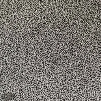 Jedlá dekorace na dort K-Decor Cukrové zdobení – stříbrný máček 1 kg