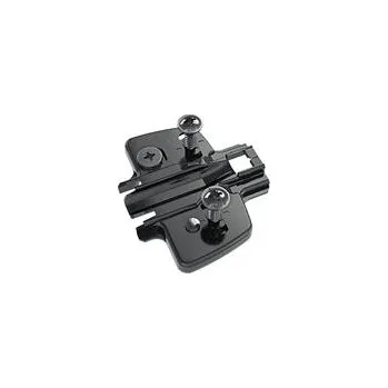 HETTICH křížová montážní podložka, euro šrouby zvýšení 3mm, černý