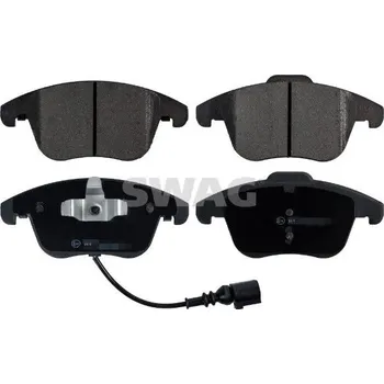 Brzdová destička Sada brzdových destiček, kotoučová brzda SWAG 30 91 6760
